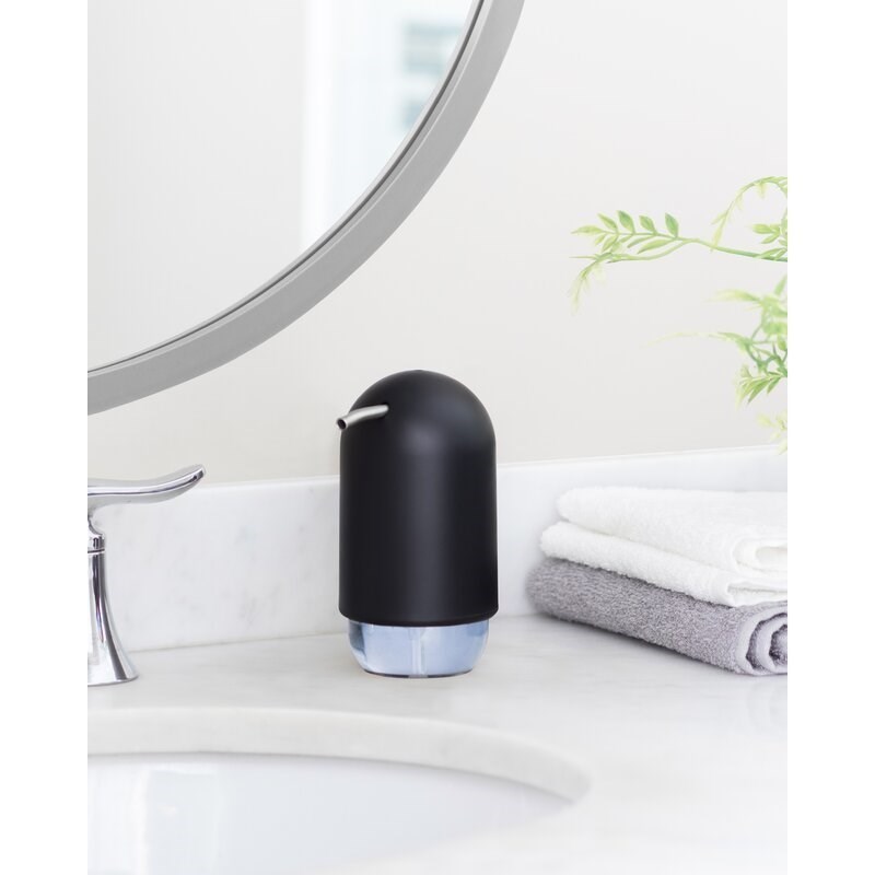 Obrázek z Dávkovač mýdla TOUCH černý 