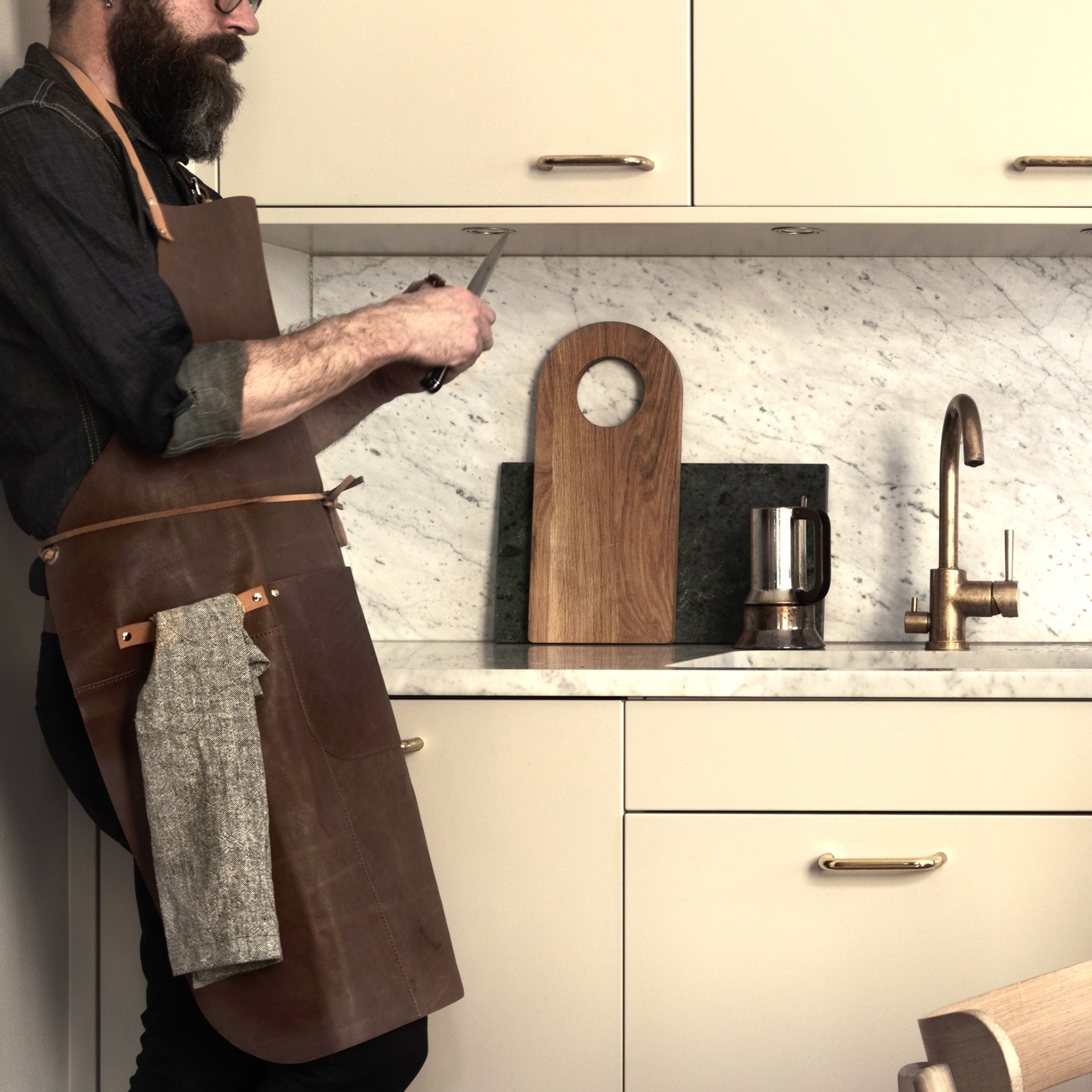 Kožená zástěra 70x90 FUEGO_0