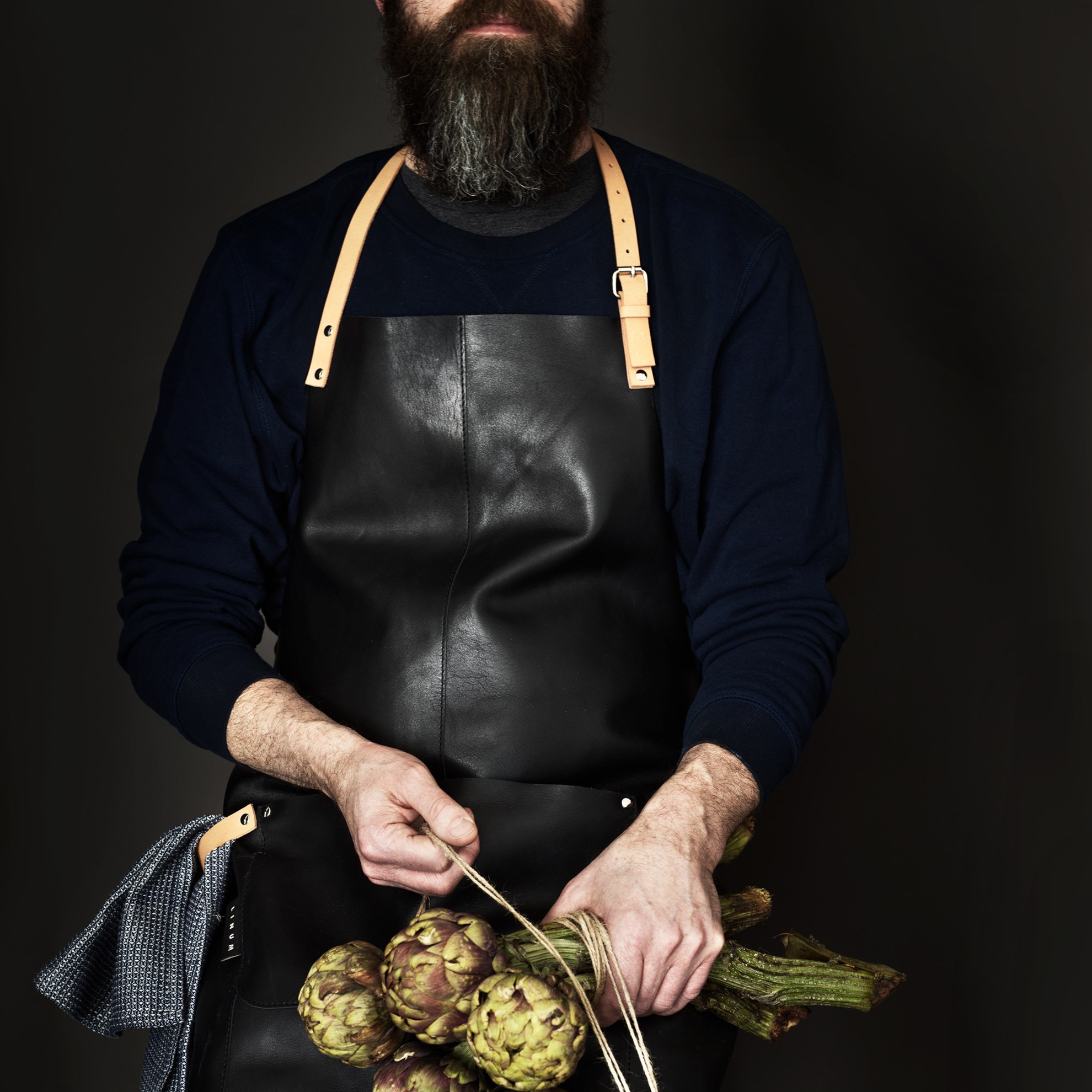 Kožená zástěra 70x90 FUEGO_0