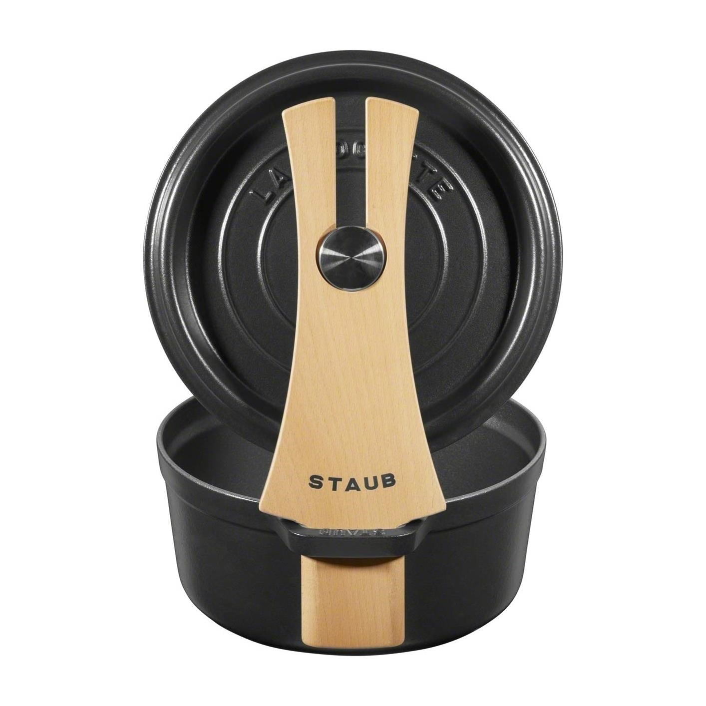 Dřevěný držák víka pro hrnce STAUB 24/26/28 cm a oválný 29 cm_1
