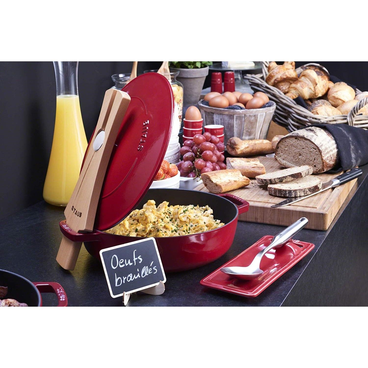 Dřevěný držák víka pro hrnce STAUB 24/26/28 cm a oválný 29 cm_2