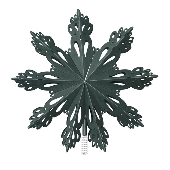 Dekorační vánoční hvězda - bílá_0