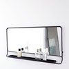 Zrcadlo s policí CHIC černé V.80 cm_2