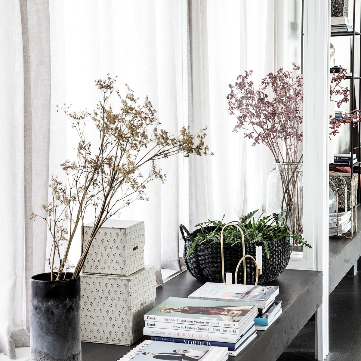 Koš CARRY černý SET/3 ks_2