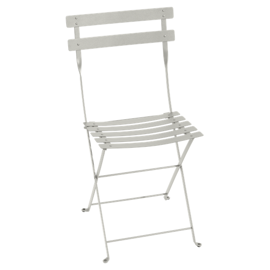 Skládací židle BISTRO METAL - Jílová šedá (jemná struktura)_0