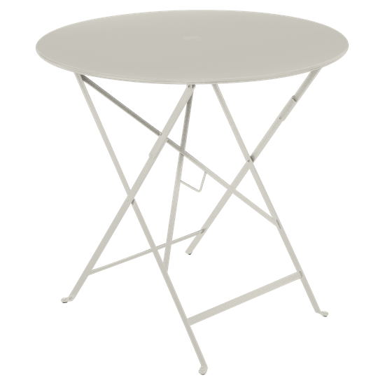 Skládací stolek BISTRO P.77 cm - Jílová šedá (jemná struktura)_0