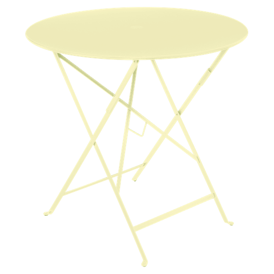 Skládací stolek BISTRO P.77 cm - Frosted lemon (jemná struktura)_0