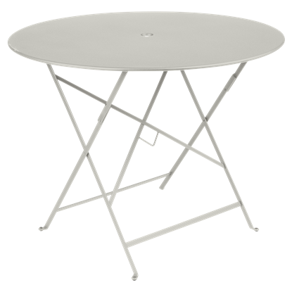 Skládací stolek BISTRO P.96 cm - Jílová šedá (jemná struktura)_0