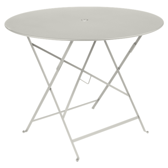 Skládací stolek BISTRO P.96 cm - Jílová šedá (jemná struktura)_0