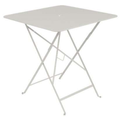 Skládací stolek BISTRO 71x71 cm - Jílová šedá (jemná struktura)_0