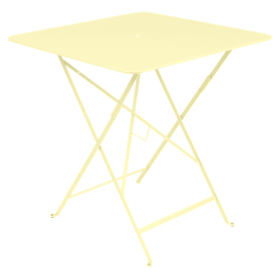 Skládací stolek BISTRO 71x71 cm - Frosted lemon (jemná struktura)_0