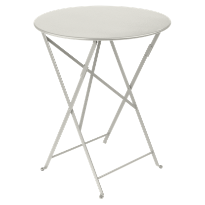 Skládací stolek BISTRO P.60 cm - Jílová šedá (jemná struktura)_0