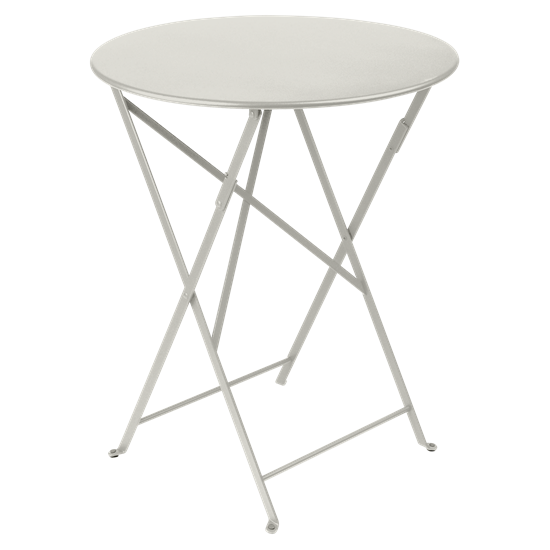 Skládací stolek BISTRO P.60 cm - Jílová šedá (jemná struktura)_0