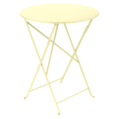 Skládací stolek BISTRO P.60 cm - Frosted lemon (jemná struktura)_0