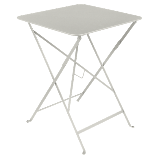 Skládací stůl BISTRO 57x57 cm - Jílová šedá (jemná struktura)_0