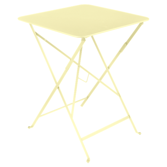 Skládací stůl BISTRO 57x57 cm - Frosted lemon (jemná struktura)_0