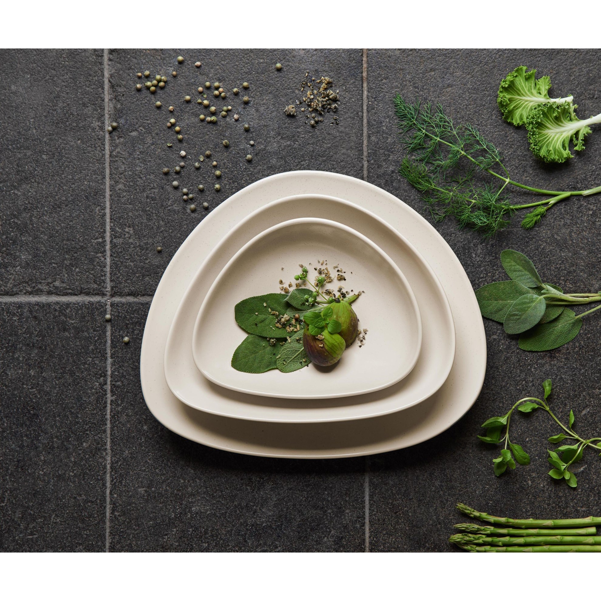 Miska na salát CUBA CREMA 21,5 cm_2