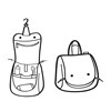 Kosmetická taška Toiletbag S kids cats and dogs mint_1
