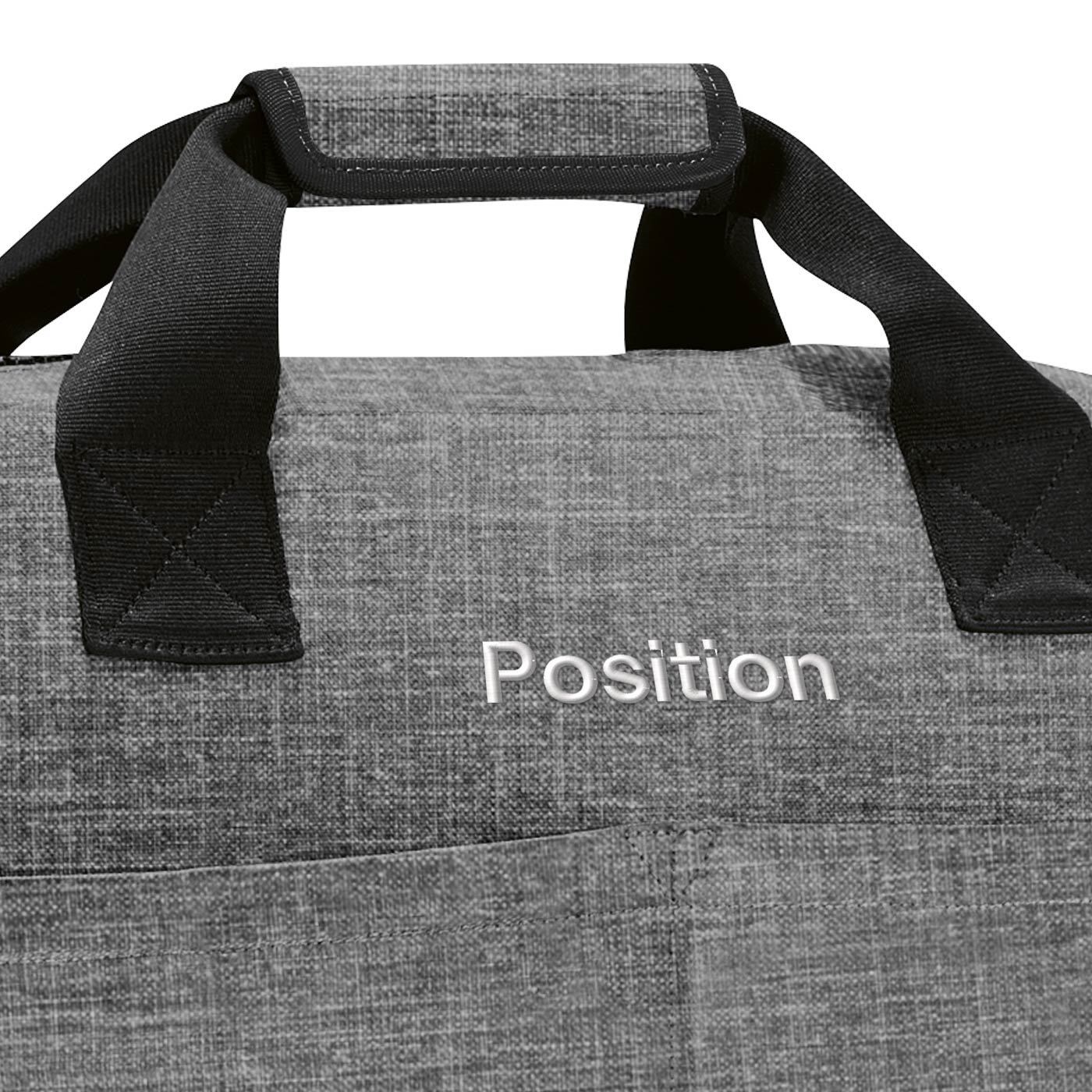 Cestovní taška Overnighter twist silver_2