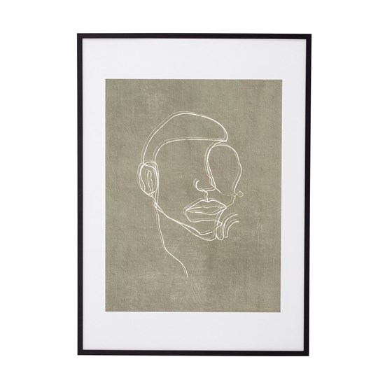 Obraz v černém dřevěném rámu Hake 52x72 cm_9