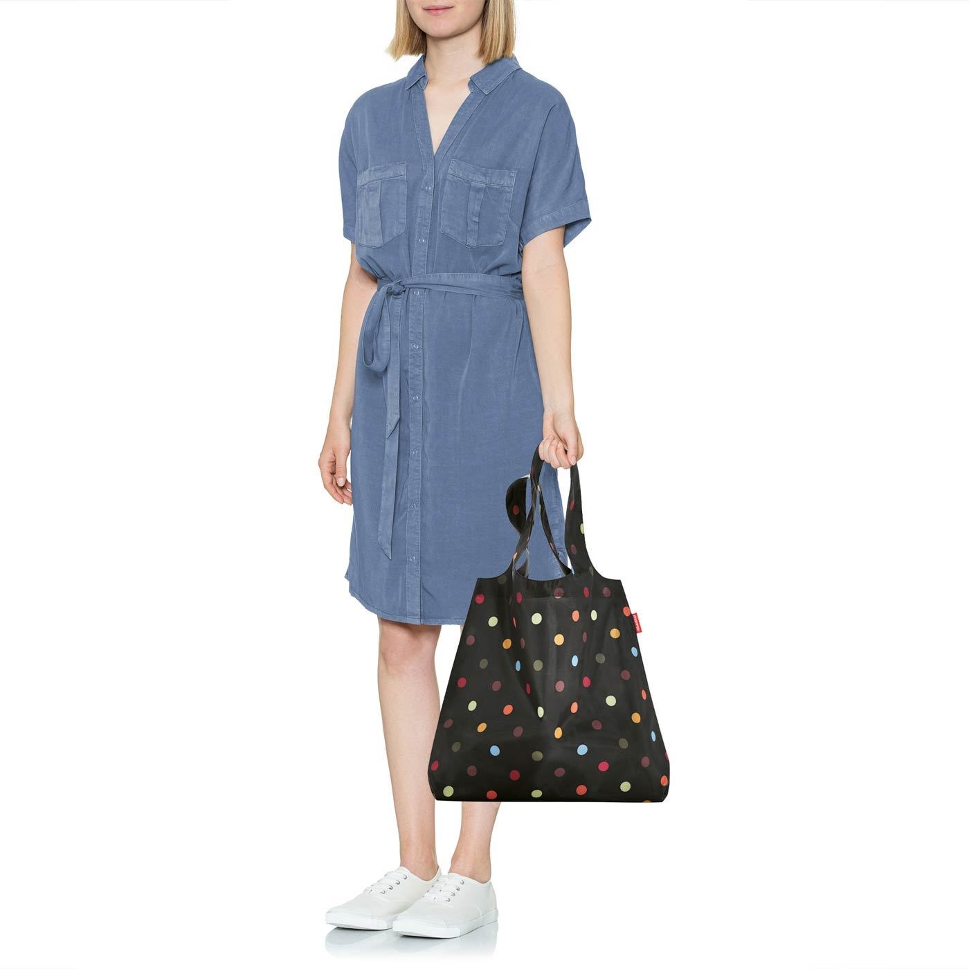 Skládací taška Mini Maxi Shopper dots_2
