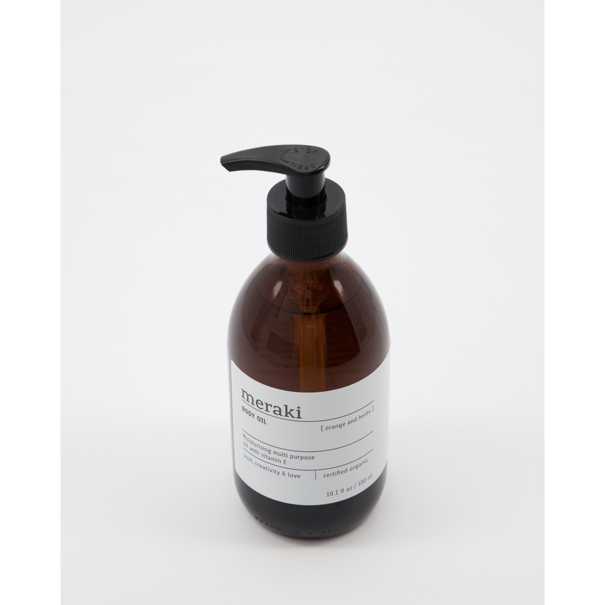 Multi olej na pokožku, odlíčení a vlasy Meraki ORANGE & HERBS 300ml_0