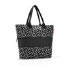 Chytrá taška přes rameno Shopper e1 signature black_0