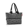 Chytrá taška přes rameno Shopper e1 signature black_5