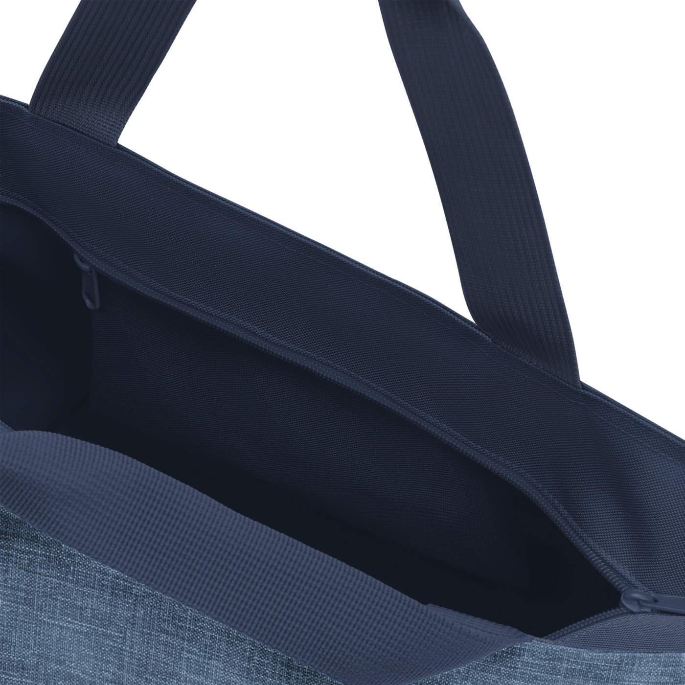 Taška přes rameno Shopper M twist blue_0