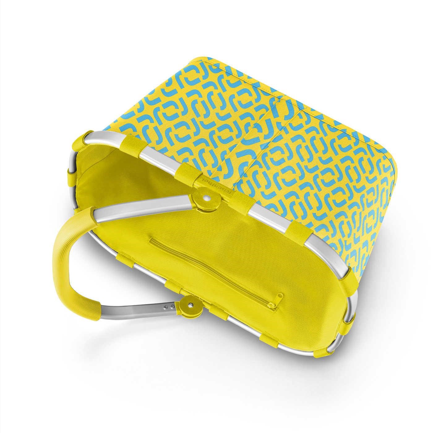 Nákupní košík Carrybag signature lemon_0