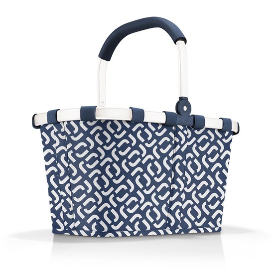 Nákupní košík Carrybag frame signature navy_8