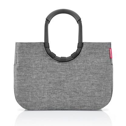 Módní taška Loopshopper L frame twist silver_4