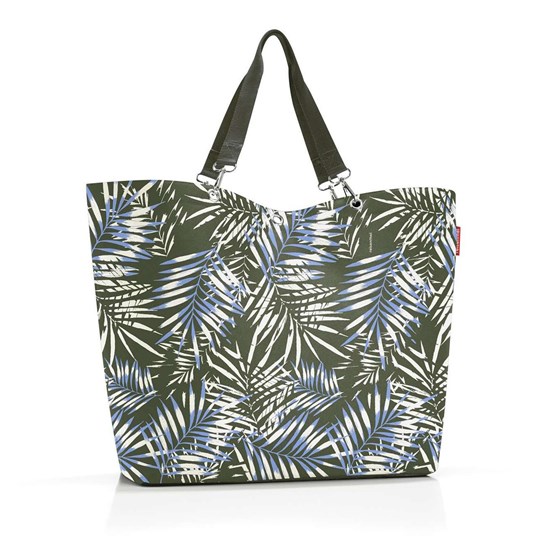 Taška přes rameno Shopper XL jungle trail green_4