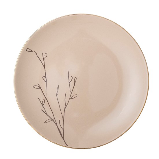 Talíř Rio s dekorem P.22 cm hnědý_3