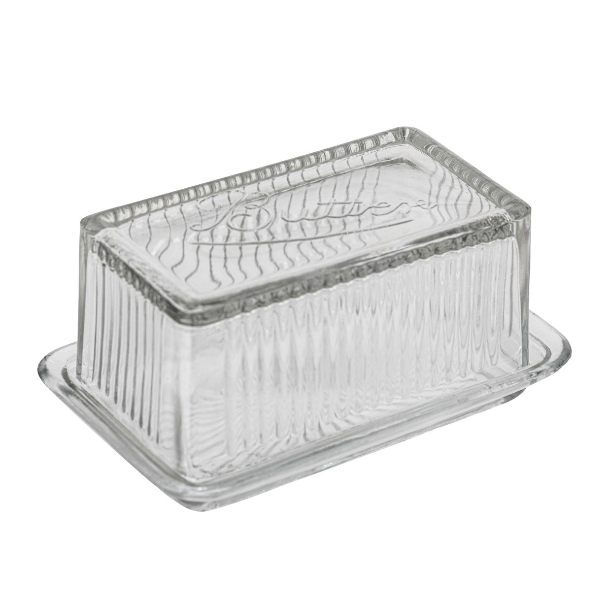 Dóza na máslo Navina z recyklovaného skla_1