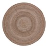Kulatý koberec Iben přírodní_0