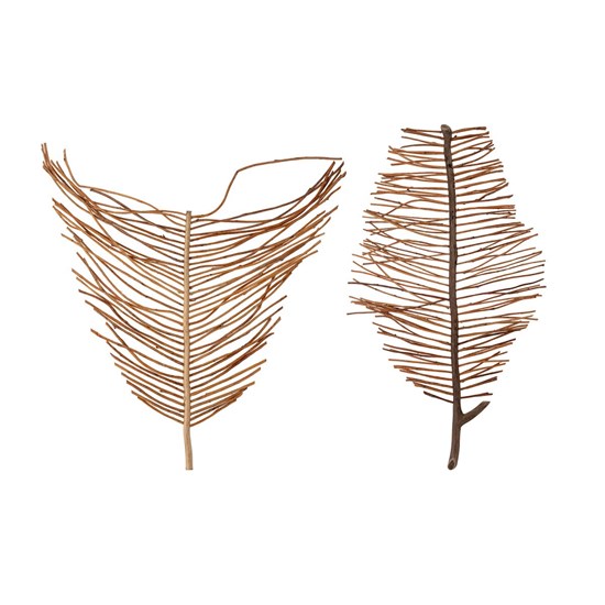 Dekorace na zeď Enok z přírodních větví SET/2 ks_5