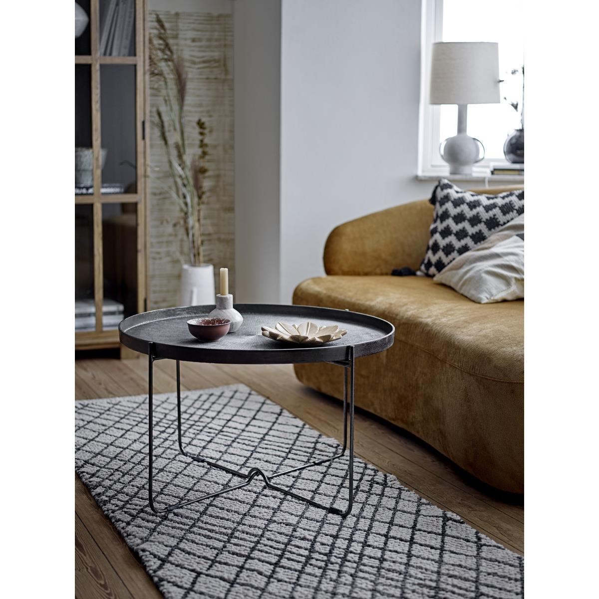 Dekorační tác / mísa Evi hnědý mramor_1