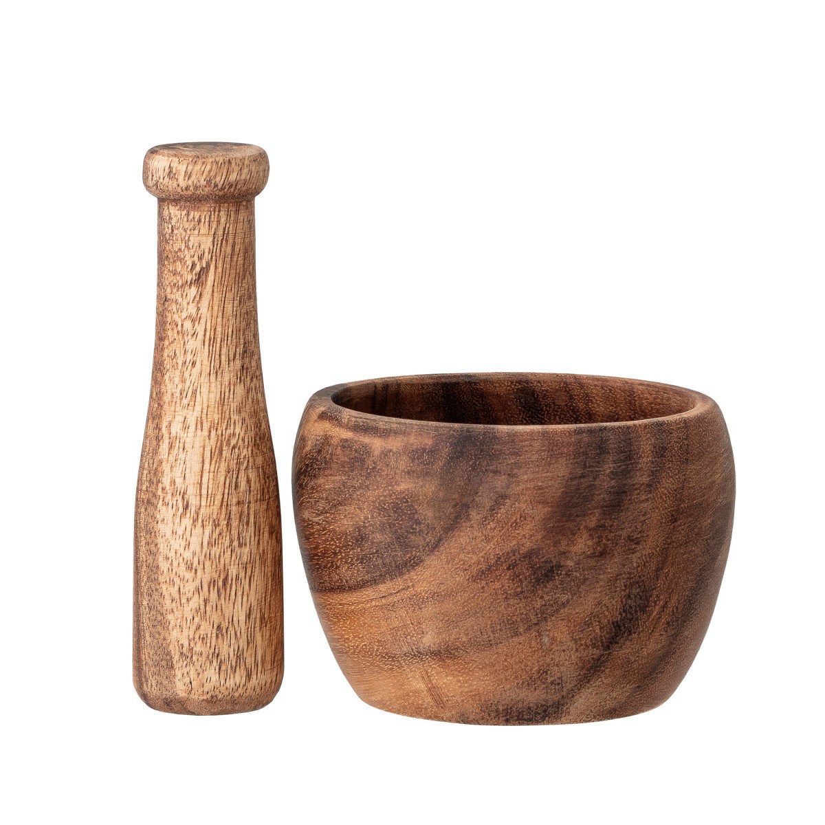 Dřevěný hmoždíř Inni Mortar & Pestle přírodní akácie_0