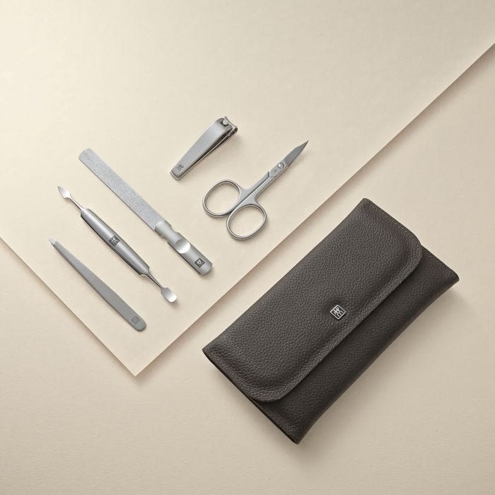 Manikúra Zwilling 5-dílná Classic Inox hnědá_2