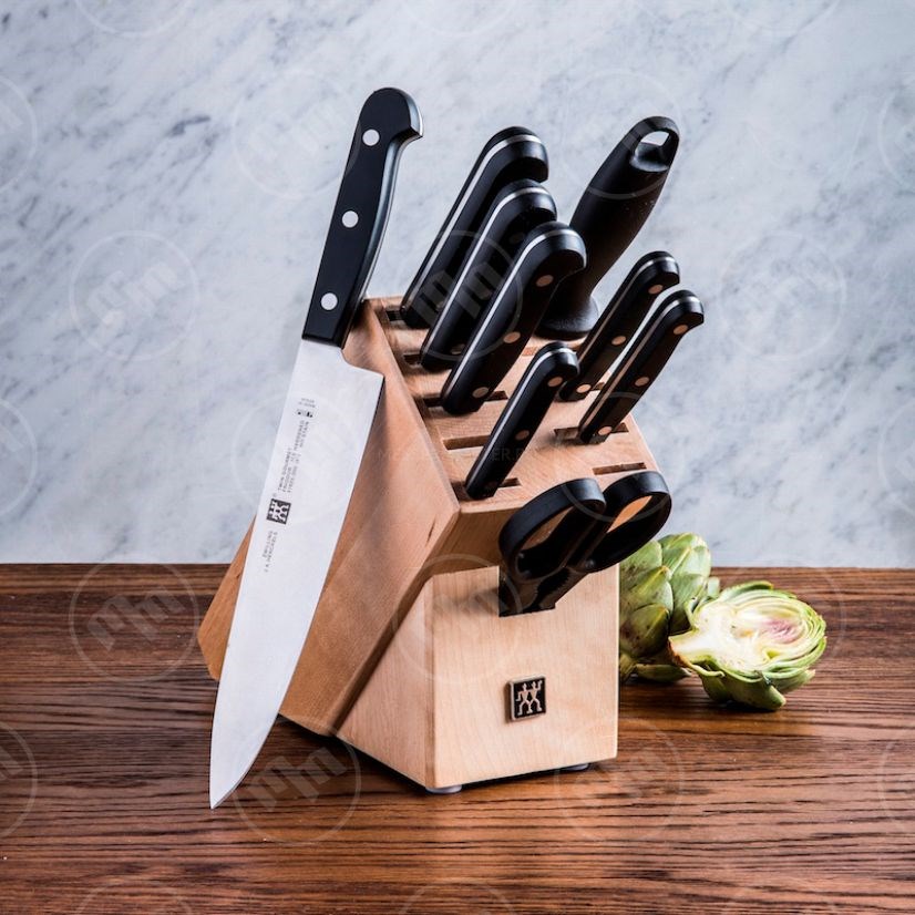 Blok na nože na 9 ks_0