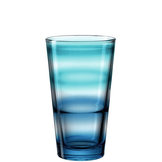 Sklenička na vodu RAINBOW  modrá 315 ml_0