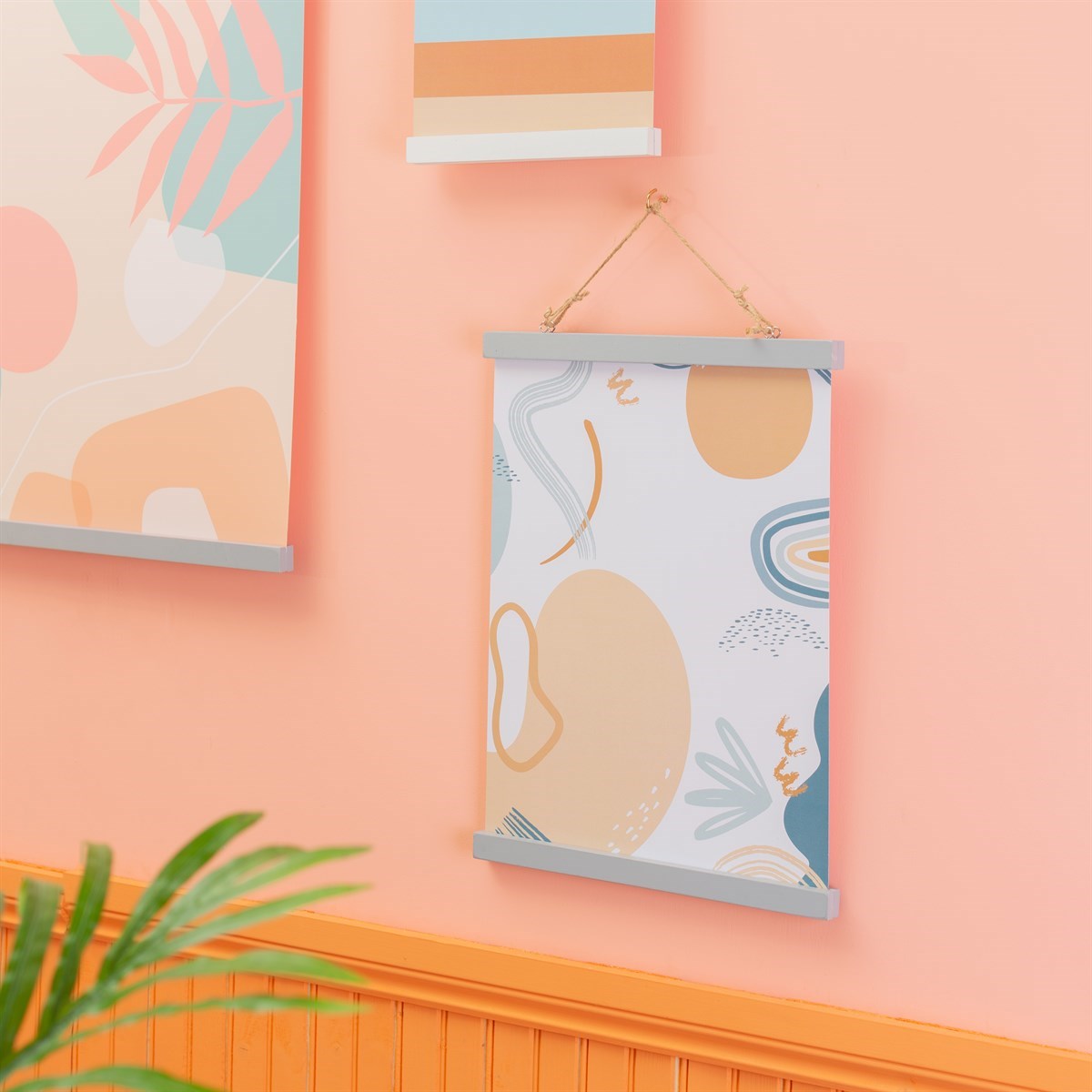 Magnetický držák fotografií a obrázků sv. šedý 22 cm_0