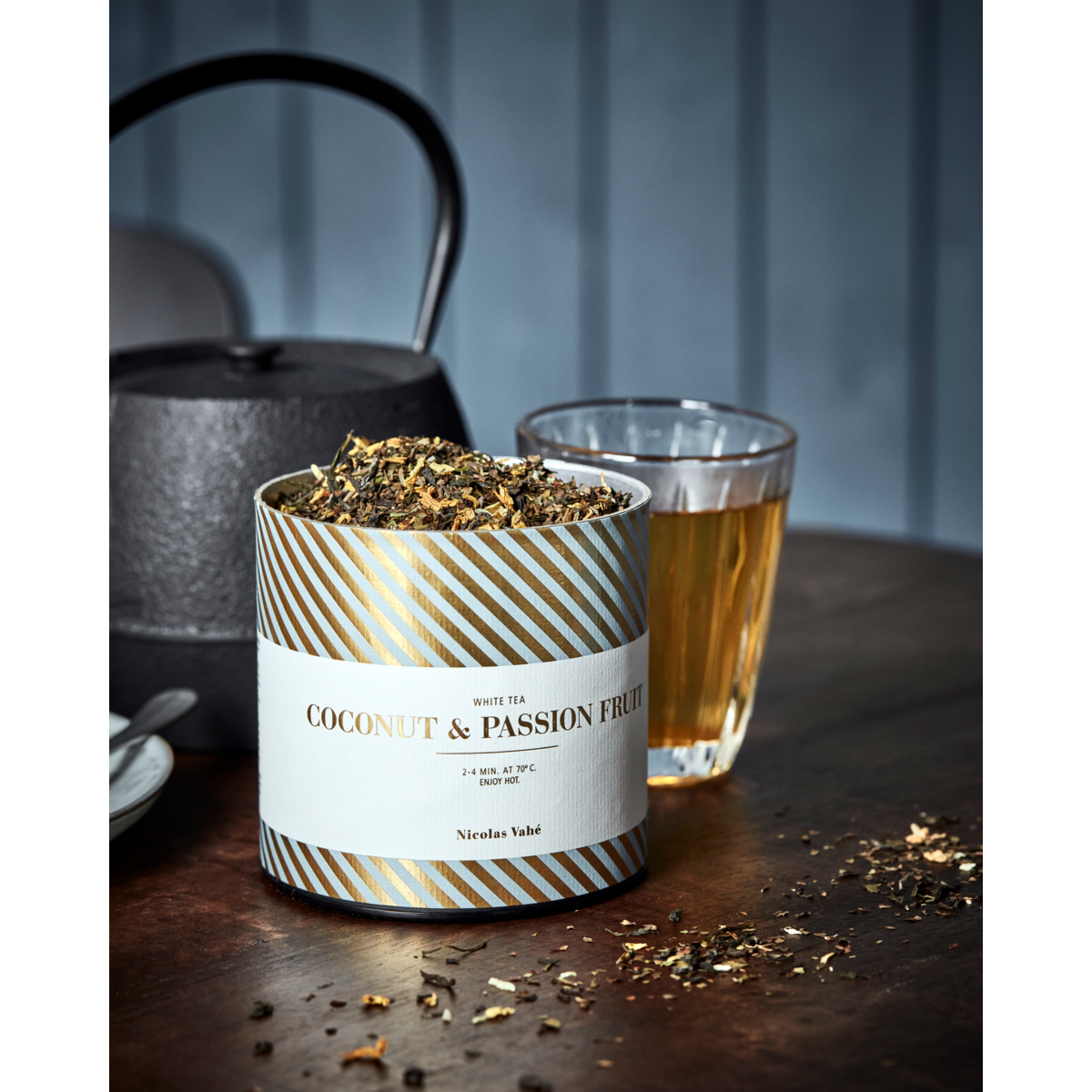 Bílý čaj COCONUT & PASSION s kokosem a marakuji Nicolas Vahé 100g_2