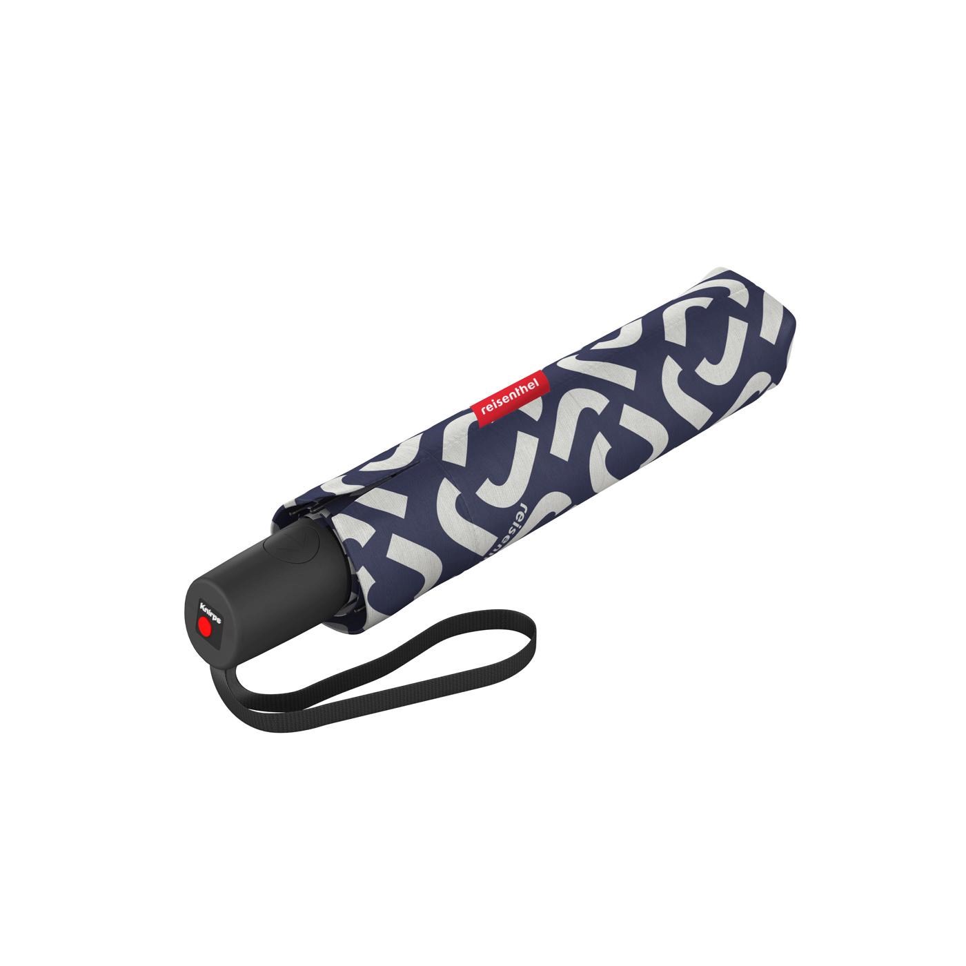 Deštník Umbrella Pocket Duomatic signature navy_0