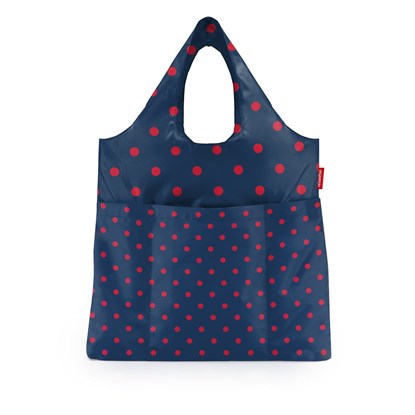 Skládací taška Mini Maxi Shopper plus mixed dots red_1