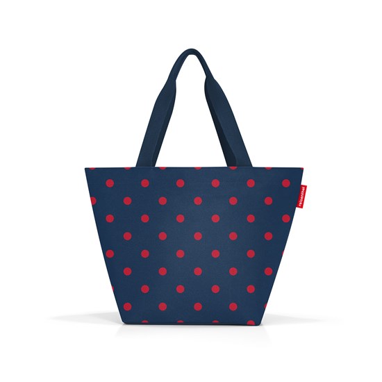 Taška přes rameno Shopper M mixed dots red_1
