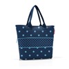 Chytrá taška přes rameno Shopper e1 mixed dots blue_1