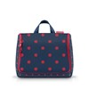 Kosmetická taška Toiletbag XL mixed dots red_1
