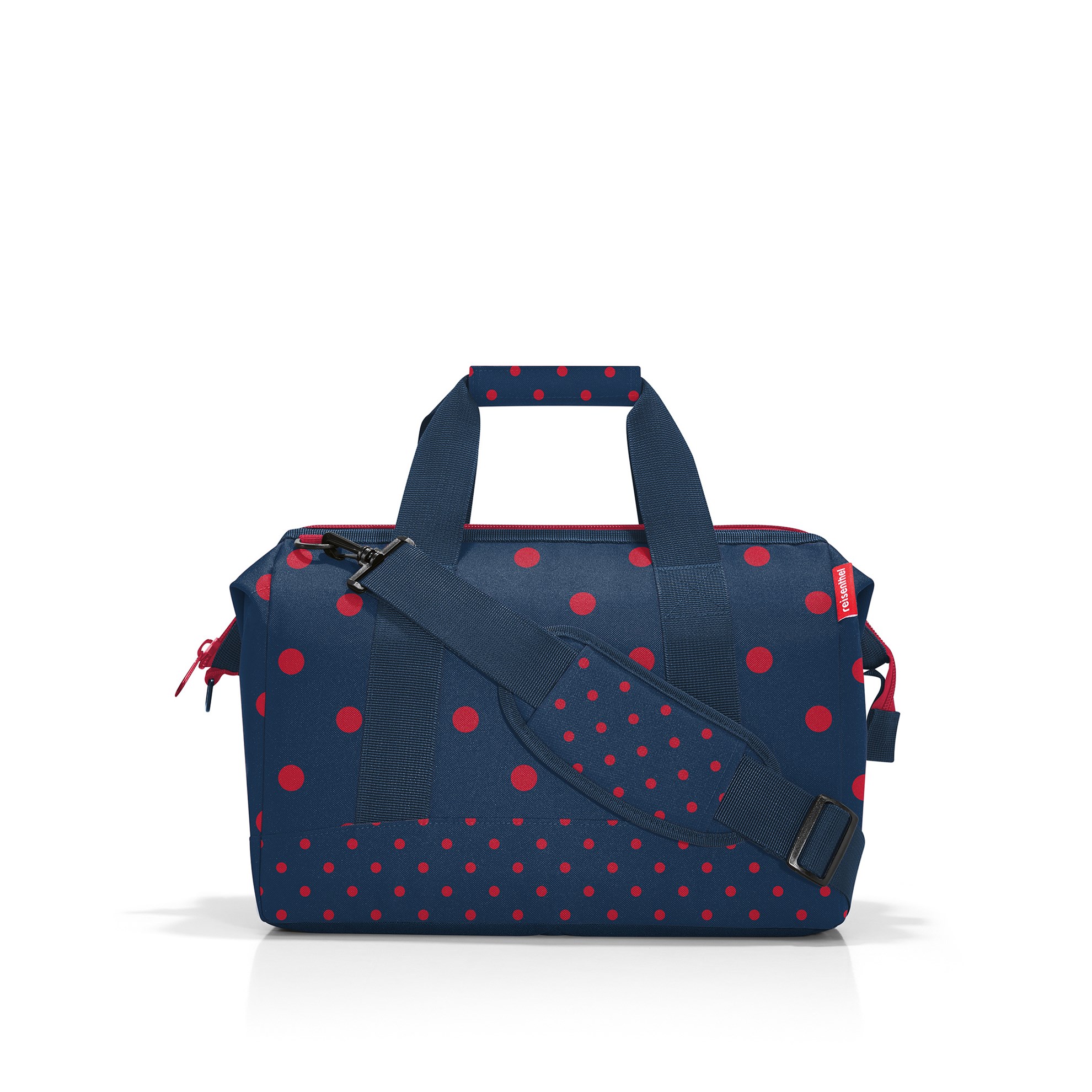 Cestovní taška Allrounder M mixed dots red_2